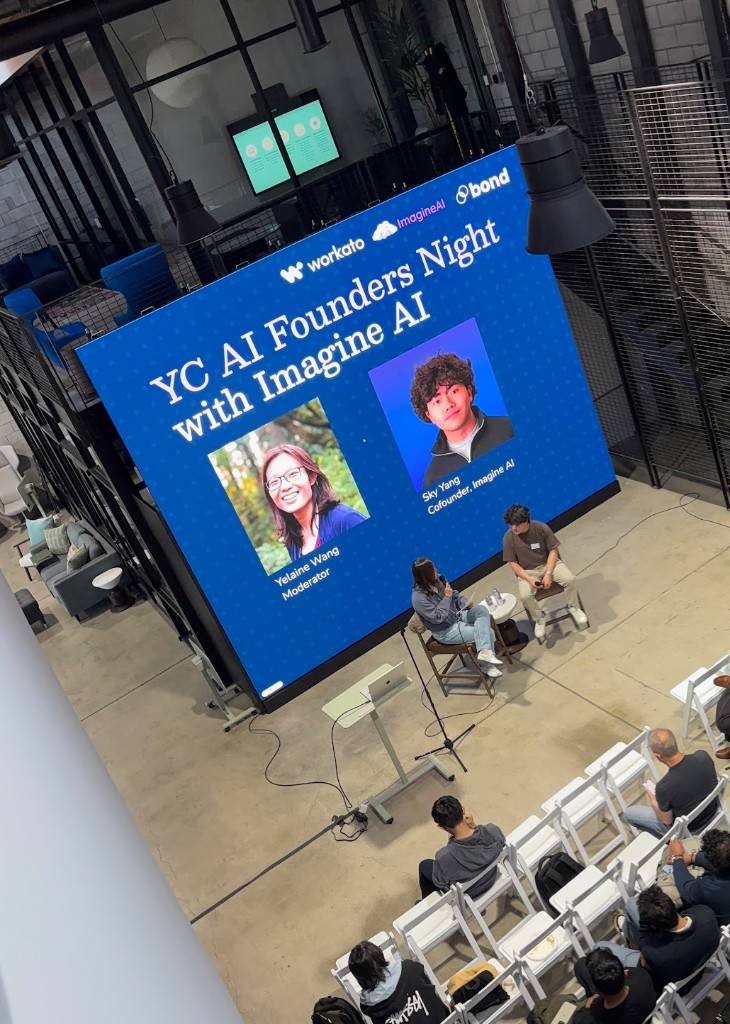 YC AI Founders Night fireside chat