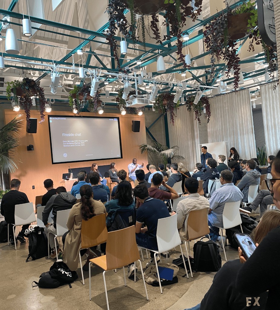 Fireside chat with AI startup founders and investors