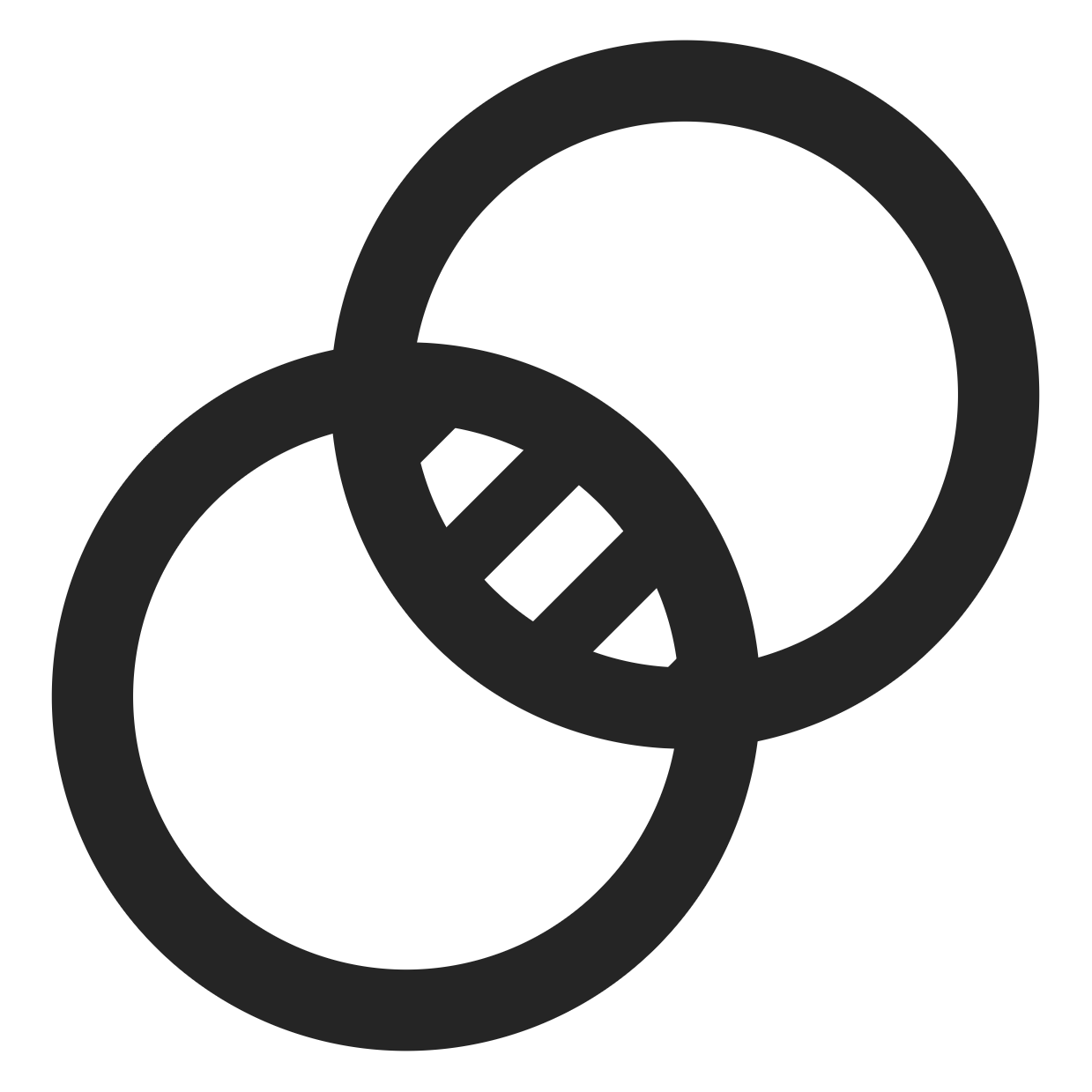 Bond AI mark, black